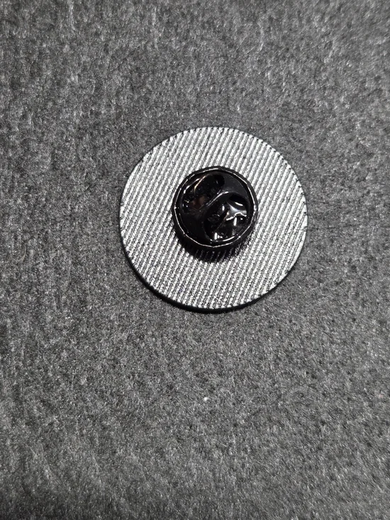 **Orange Basketball Enamel Pin** - Picture 2 of 2